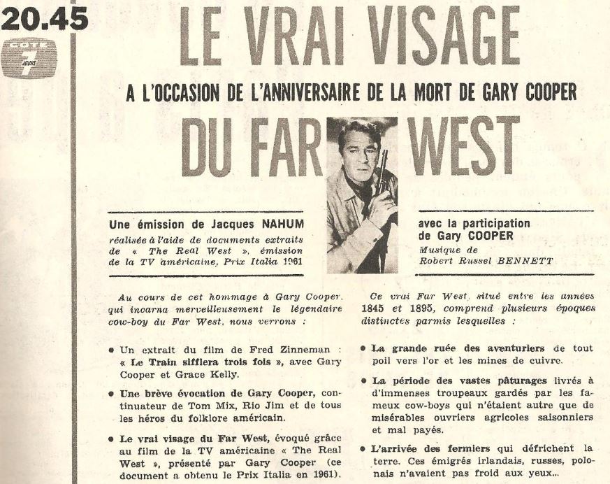 Le Vrai visage du far-west (1961, de Donald B.Hyatt) Real10