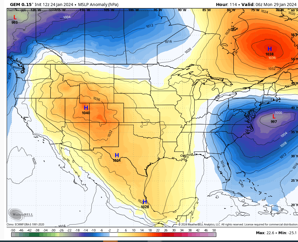 JAN 28th-30th 2024 Potential system compliments of a +PNA Gemcla10