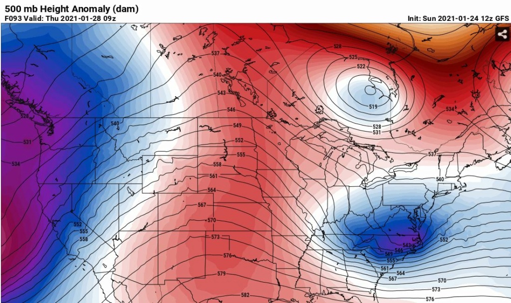JANUARY 28th Storm Potential Gfs17