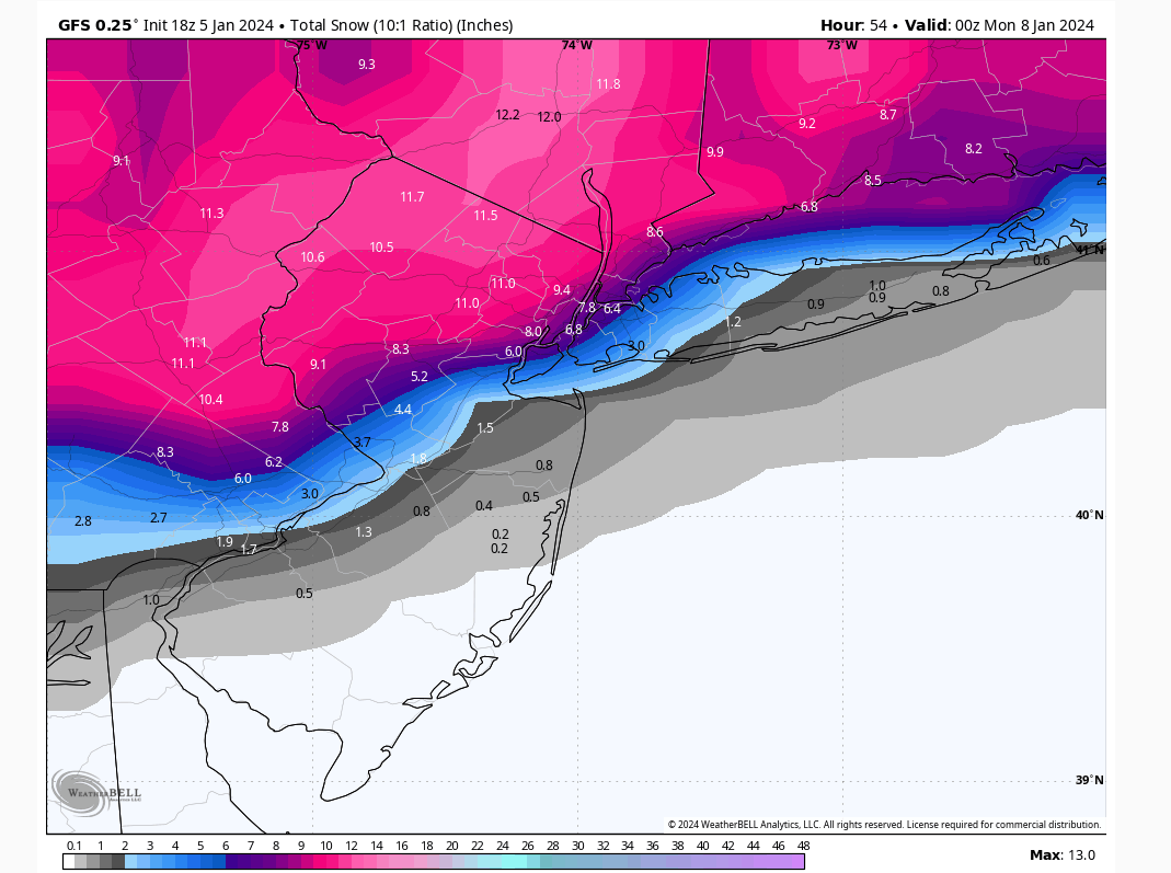JAN 6th-7th Storm Part II - Page 2 Gfs193