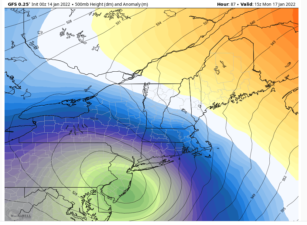 Momentum building for possible storm on JAN 16th? - Page 14 Gfsull11