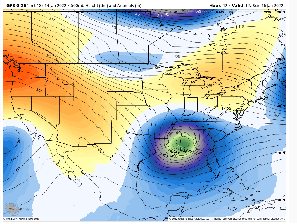 Momentum building for possible storm on JAN 16th? - Page 15 Gfsull12