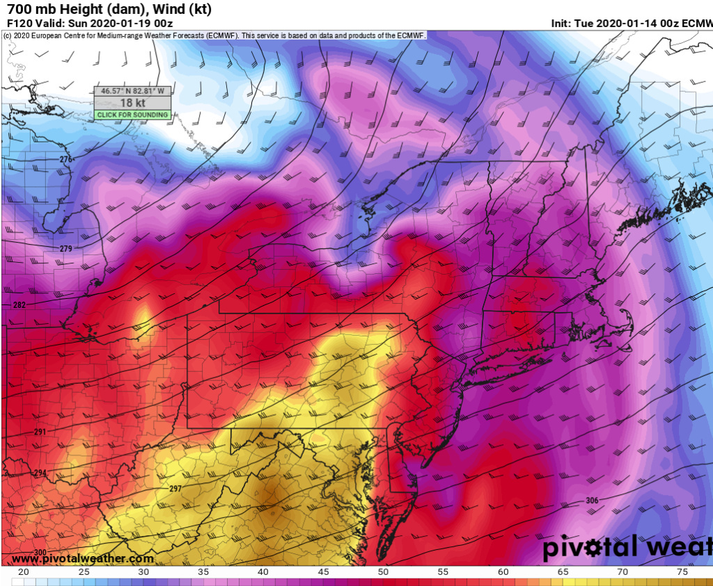 January 18th Winter Storm Looms Jet10