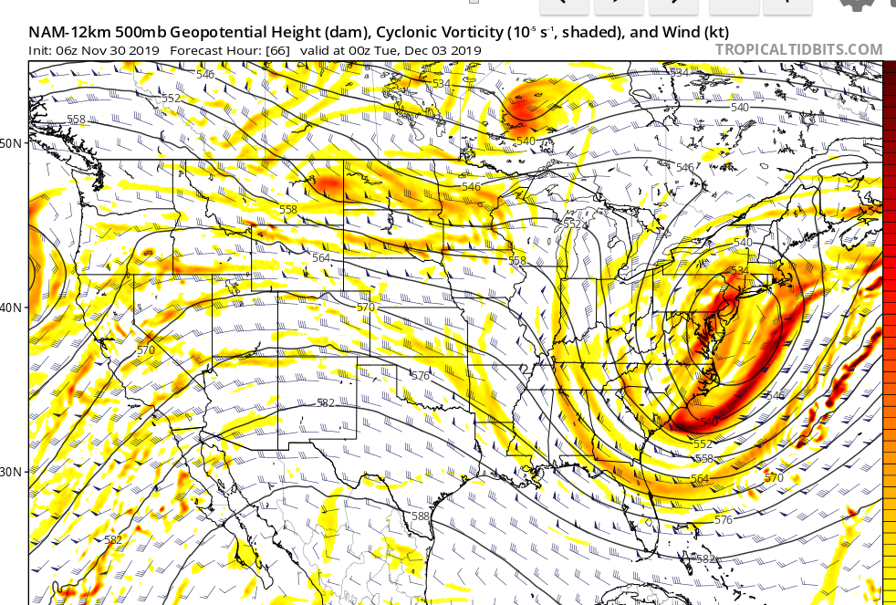 December 1st-3rd 2019 Winter Storm Potential - Page 7 Nam25010