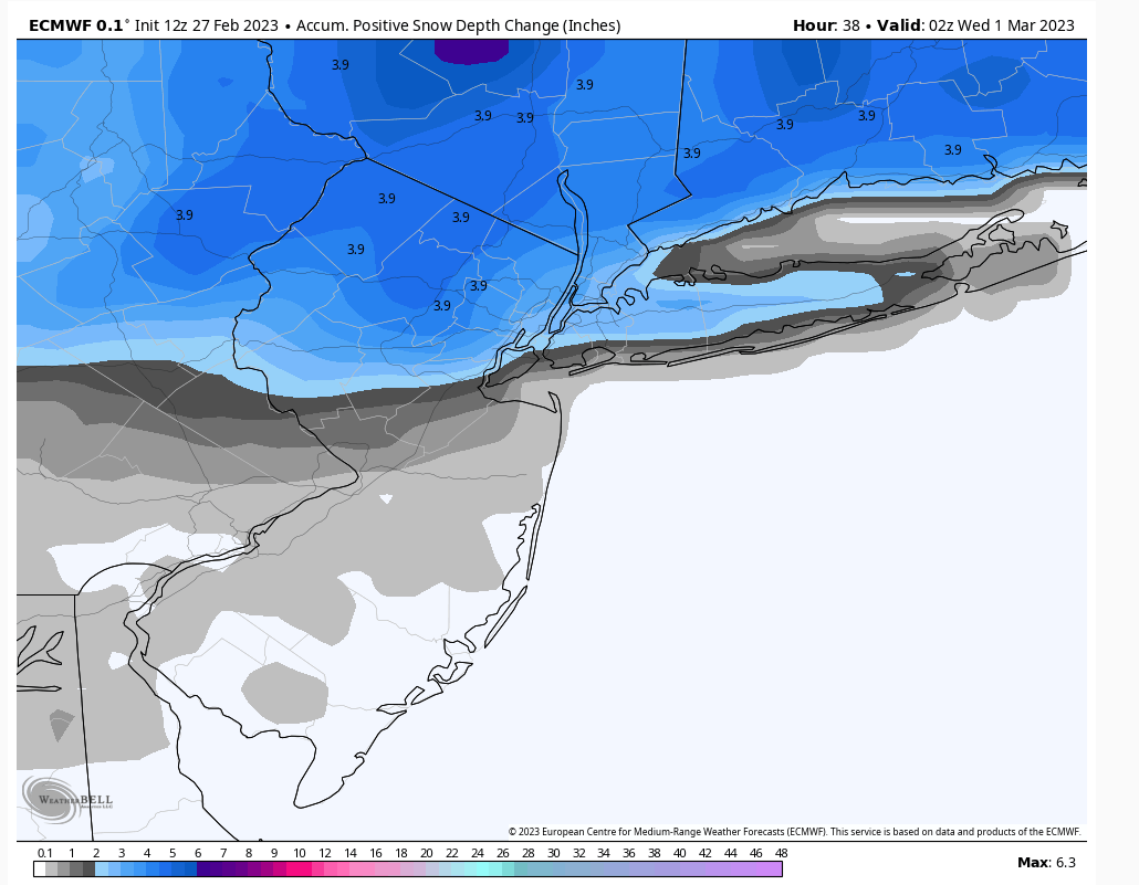 2 - February 27th-28th 2023 Winter Storm - Page 3 Snowde14