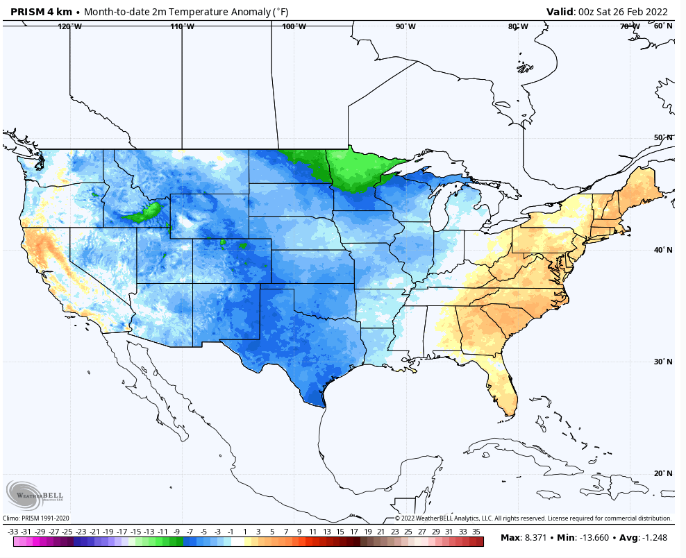 Retro/Grading of 2021-22 meteorological winter Tempan14