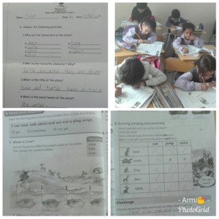 Continuation of the previous lesson and doing activities Photog28