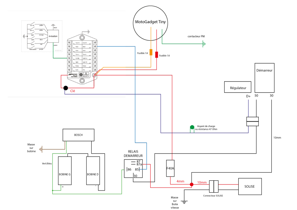 Branchement M-Unit sur R80RT Schema11