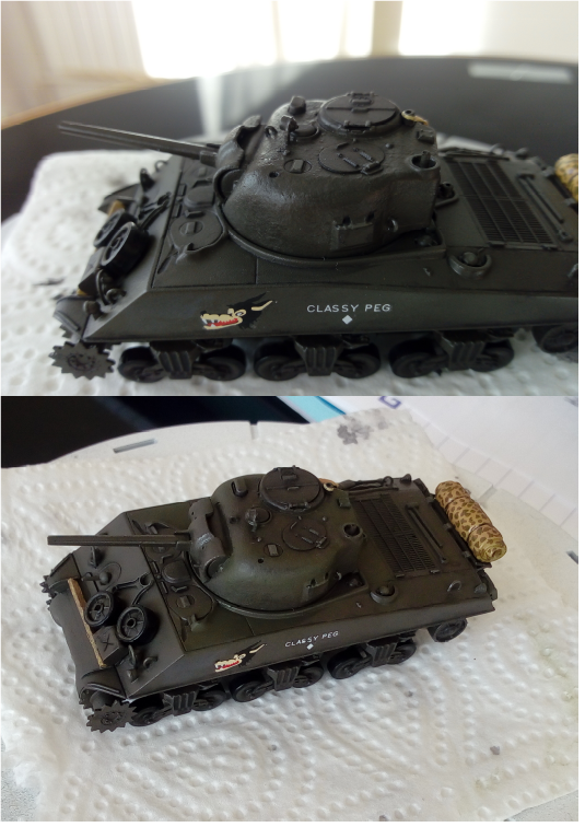 Sherman M4A3 1/72 Trumpeter Sans_n10