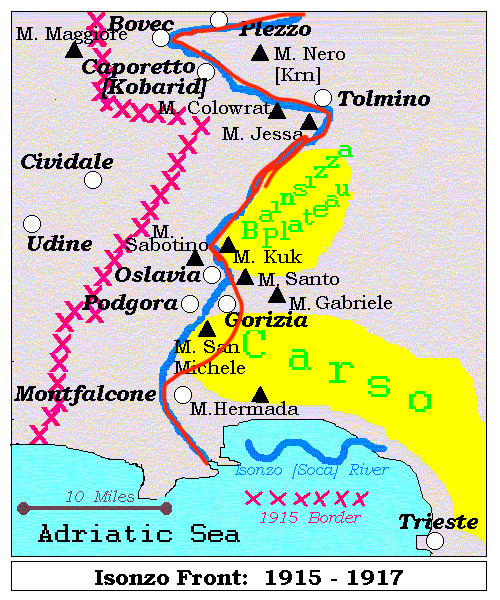 [WWI] Front Italien Isonzm11