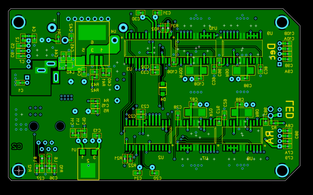 Carte contrôleur N-EQ6 en détail C2_cui11