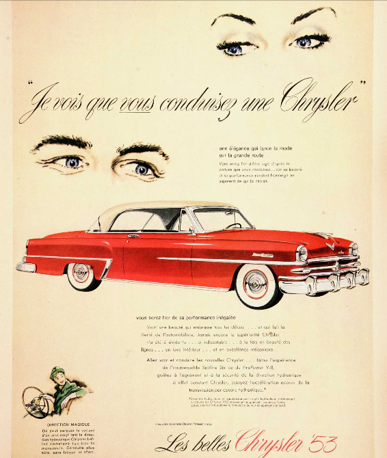 Vieilles Publicitée Dodge/Plymouth/Chrysler au Québec - Page 4 1953_c13