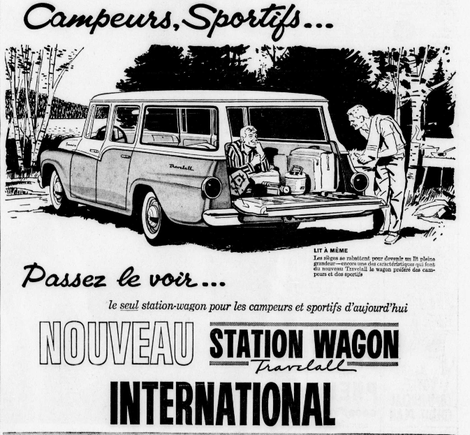 Publicité d'époque: International 1961_i10