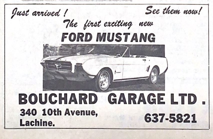 Historique de Bouchard garage ltée 1964_b10