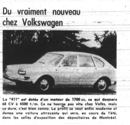 1969, La nouvelle Volkswagen 411 1969_v10