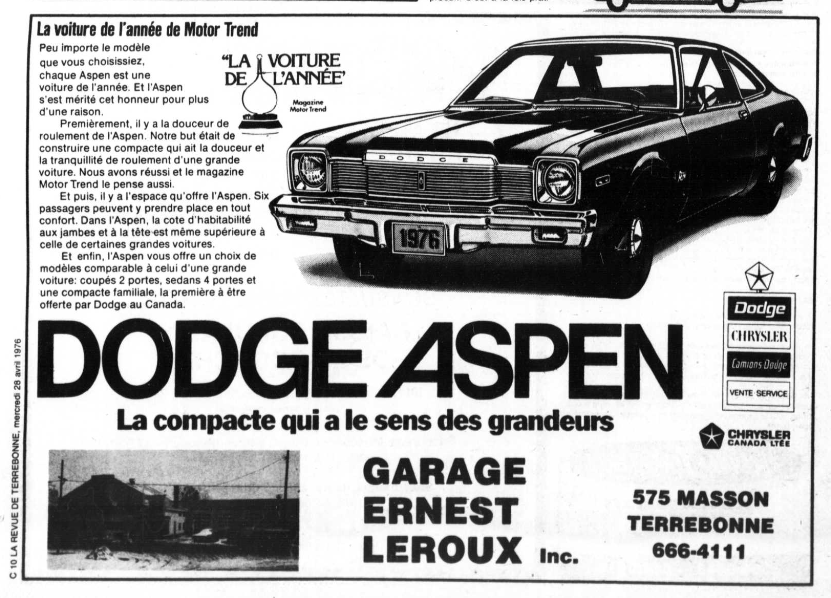 charger - Vieilles Publicitée Dodge/Plymouth/Chrysler au Québec - Page 4 Dodge_10