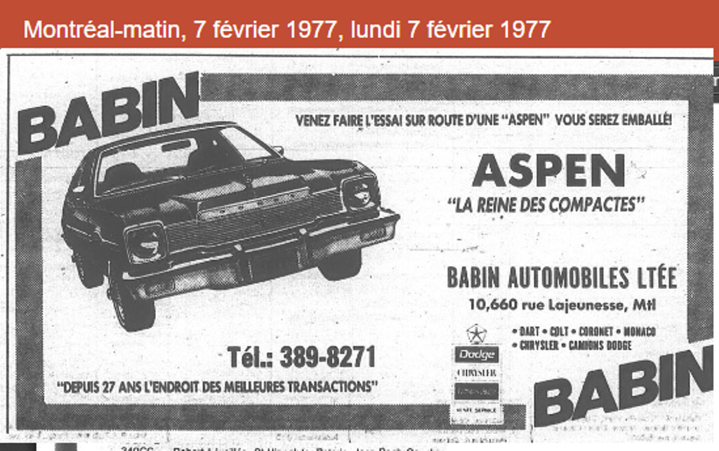 charger - Vieilles Publicitée Dodge/Plymouth/Chrysler au Québec - Page 4 Dodge_11