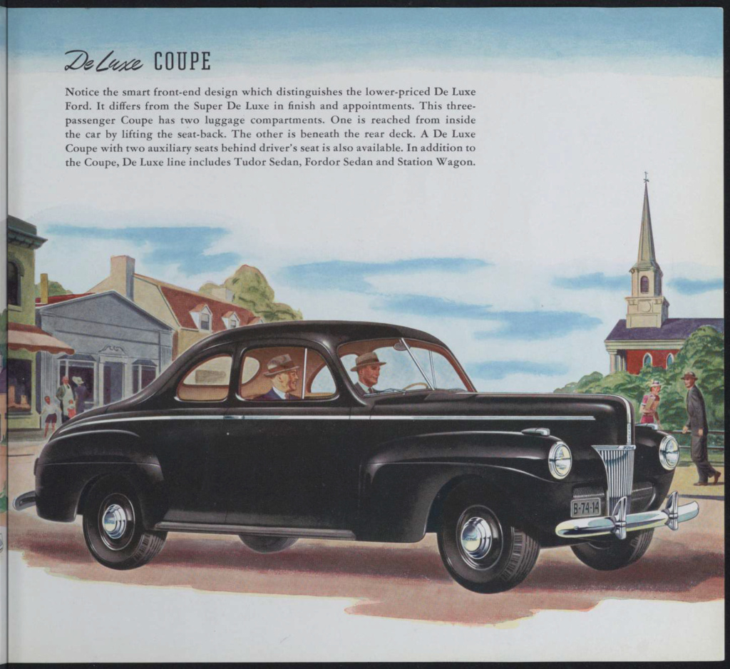 Brochure Ford 1941 en anglais Image114