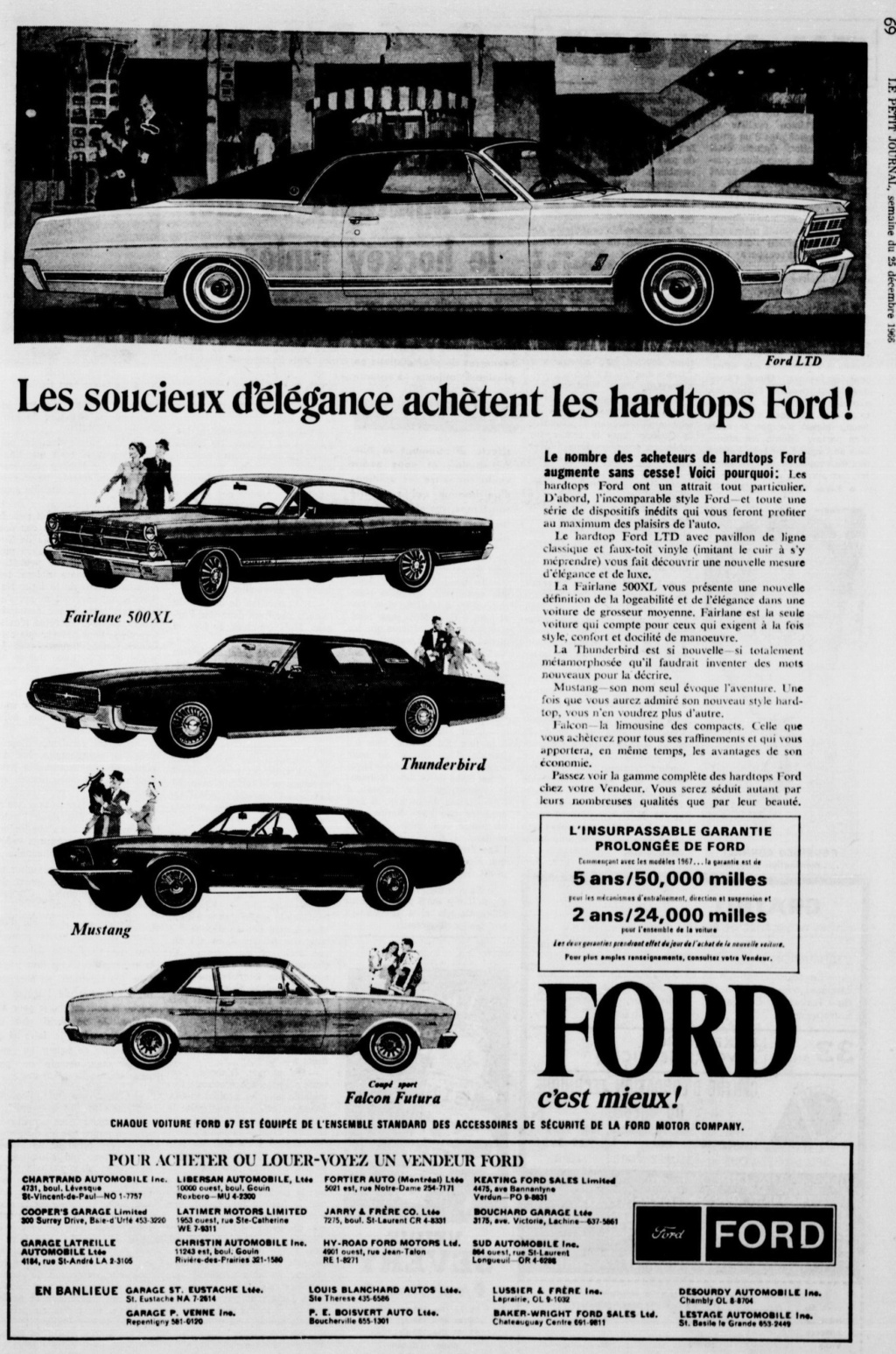 Vieilles publicité Ford/Mercury au Québec - Page 4 Image214
