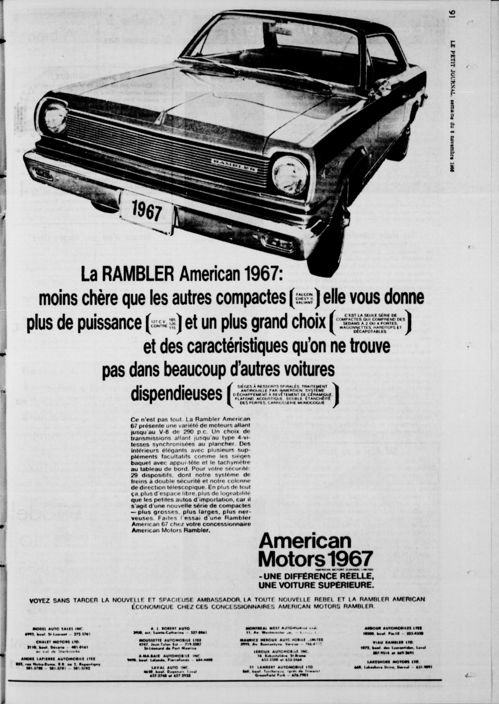 Vieilles publicités AMC au Québec - Page 2 Image224