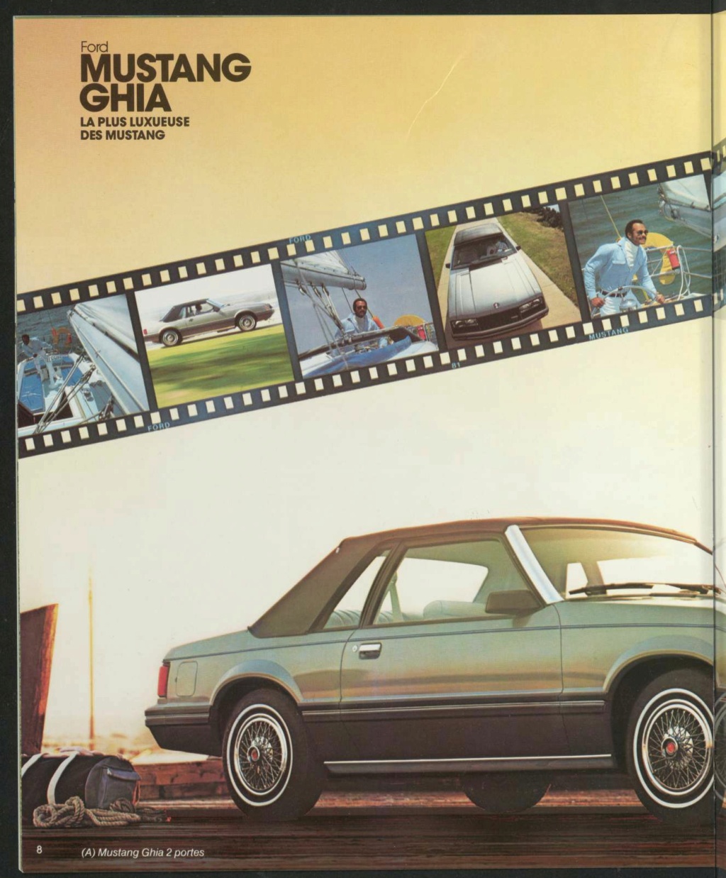 Brochure Mustang 1981 en français (Québec) Nouvel78