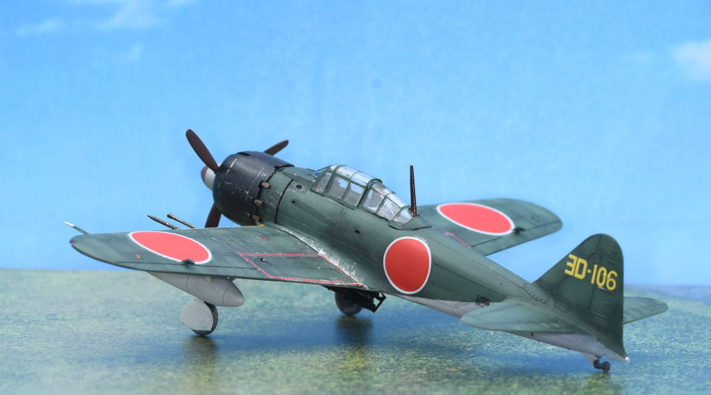 A6M5b et A6M7, les dernières versions du Zero - Maquettes Tamiya et Academy - 1/72 A6_m7-13