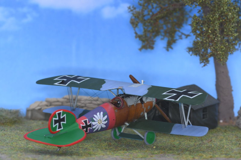 [Eduard & Airfix] SPAD S.XIII - Albatros D.V - Royal Aircraft Factory BE2c - Nieuport 23 -  - 1/72 Alabtr17