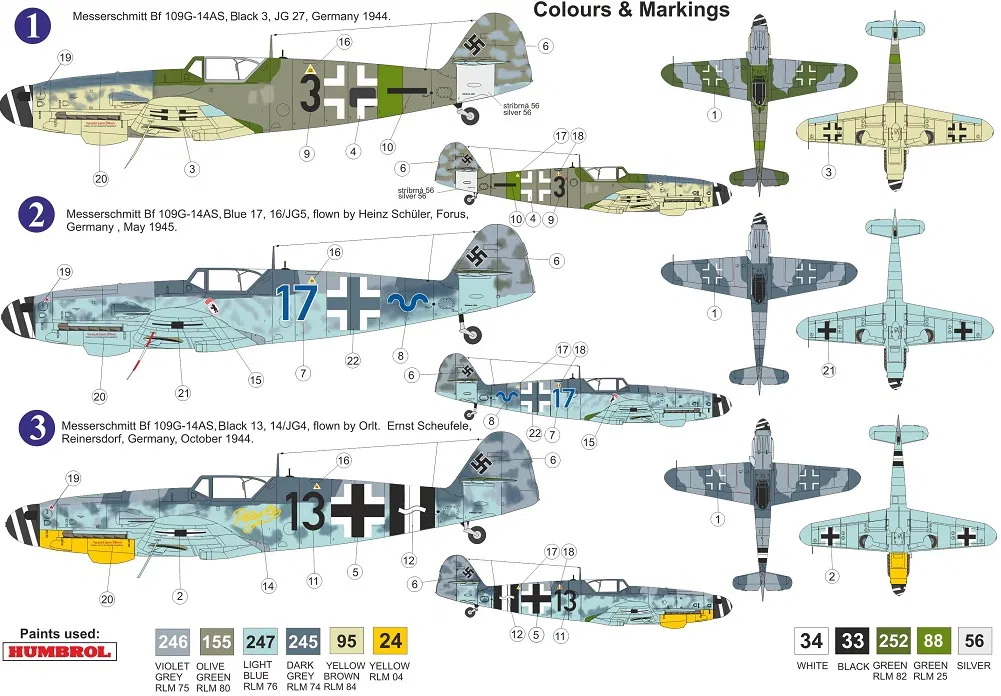 (GB JICEHEM) [AZ Model] Messerschmitt Bf109G-14/AS  1/72 Bf_10116