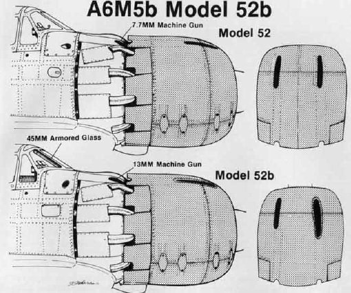 A6M5b et A6M7, les dernières versions du Zero - Maquettes Tamiya et Academy - 1/72 Capot11