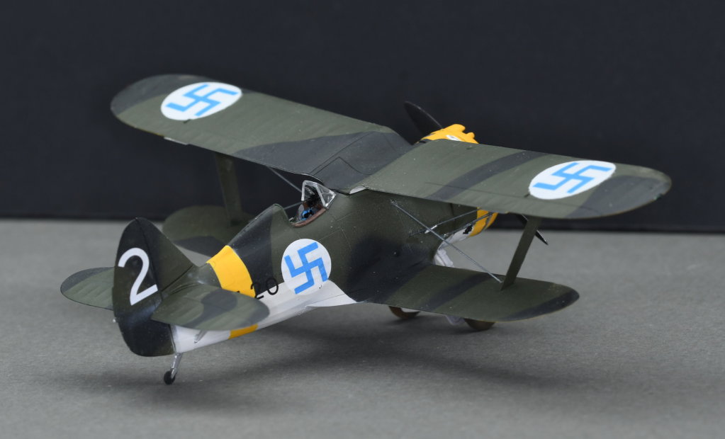 Guerre russo-finlandaise, un même avion pour les deux camps - Polikarpov I-153 - ICM - 1/72 I-153-20