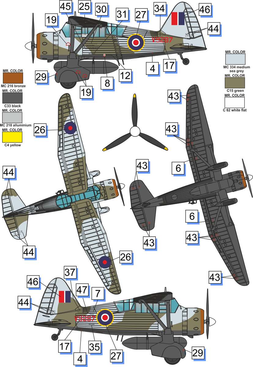 Westland Lysander Mk III SD - Dora Wings - 1/72 Lysand11