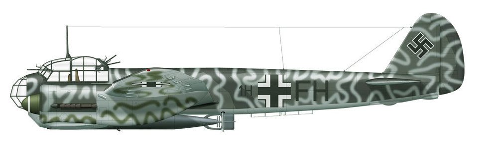 [GB OURSIN VORACE] Ju88A4/torp - Revell - 1/72 Profil10
