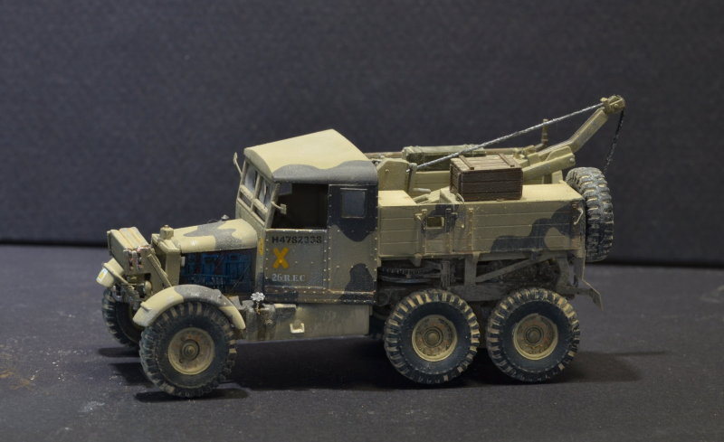 The desert rats : Chevrolet 30 CWT LRDG (Dragon) - Marmon Herrington Mk II MFF (Attack) - Scammell Pioneer SV2S (IBG) - le tout  au 1/72ème Scamme14