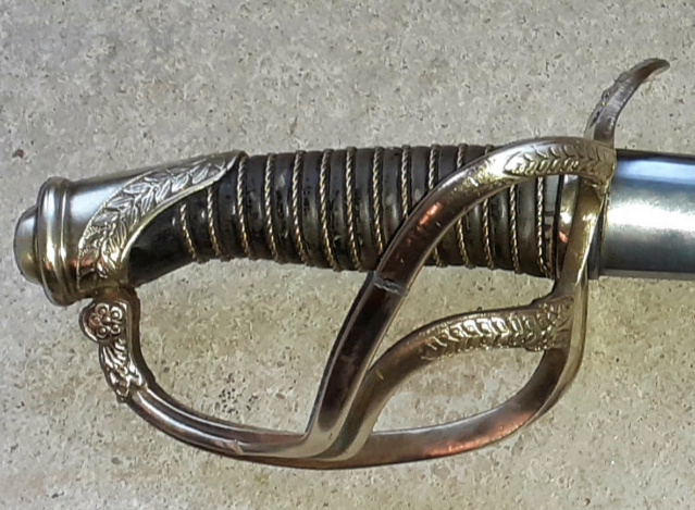 Réparation garde sabre officier 1822 Sabre_17