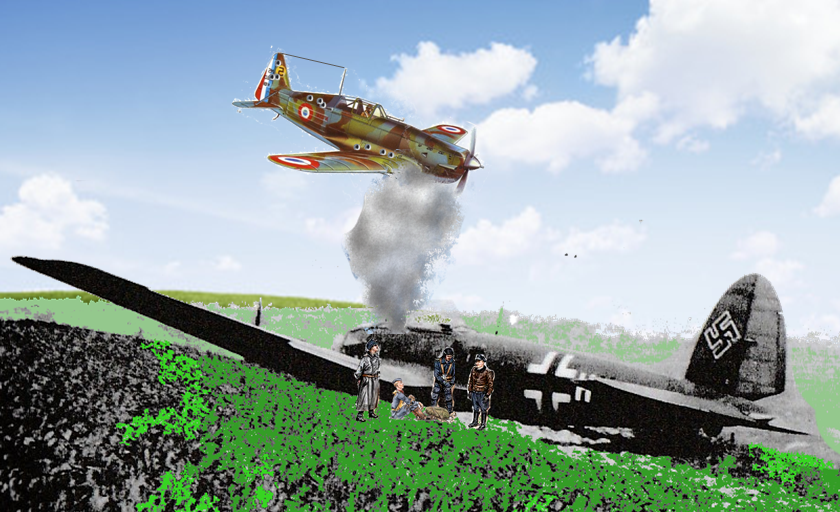 HEINKEL He111 H2 atterrissage forcé à SURJOUX dans l AIN (01) ...  Image_10