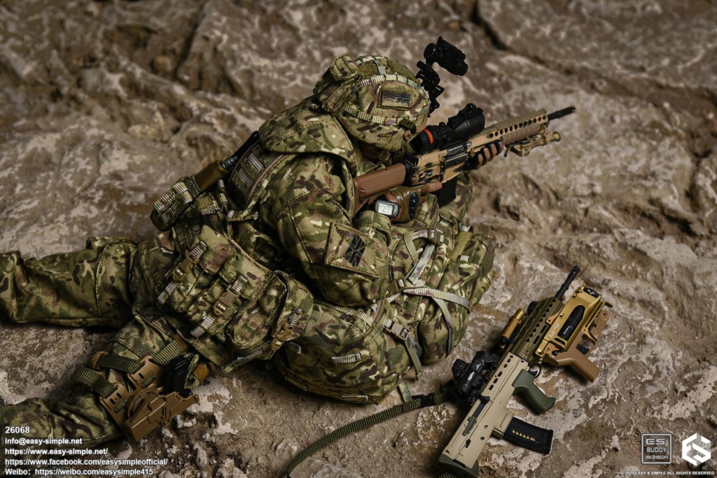 NEW PRODUCT: EASY&SIMPLE 1/6 Scale British Army Gurkha Brigade (#26068) 46150311