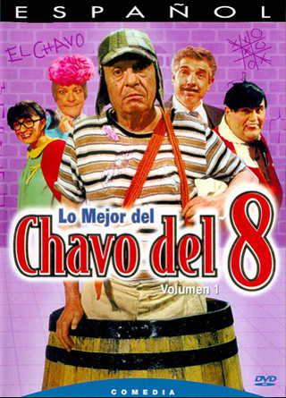 Lo Mejor del Chavo del 8 / Chapulín Colorado / Chespirito - DVDs internacionais da Televisa e Xenon Pictures (DVD-R) 110