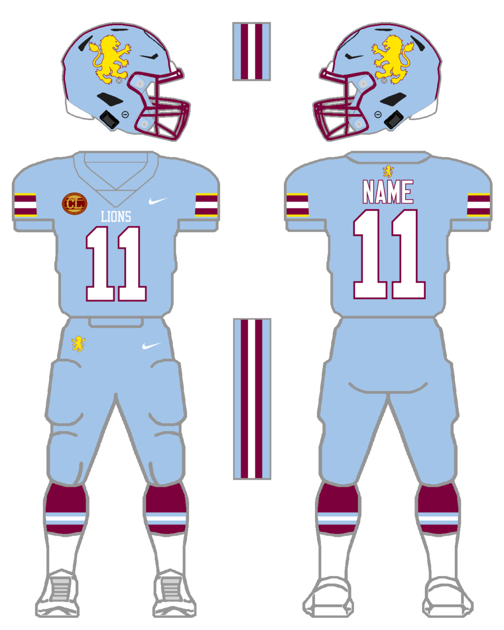 Help adapting my teams’ uniforms to the modern template  Lions210