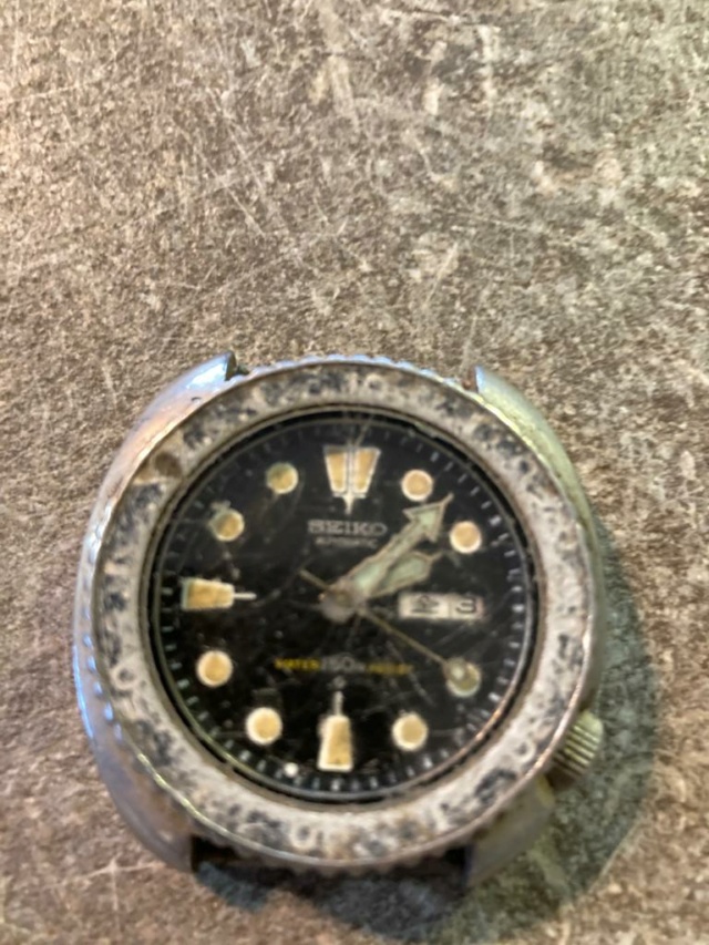 Projet de restauration d'une Seiko 6306 et d'une Rolex.... Seiko010