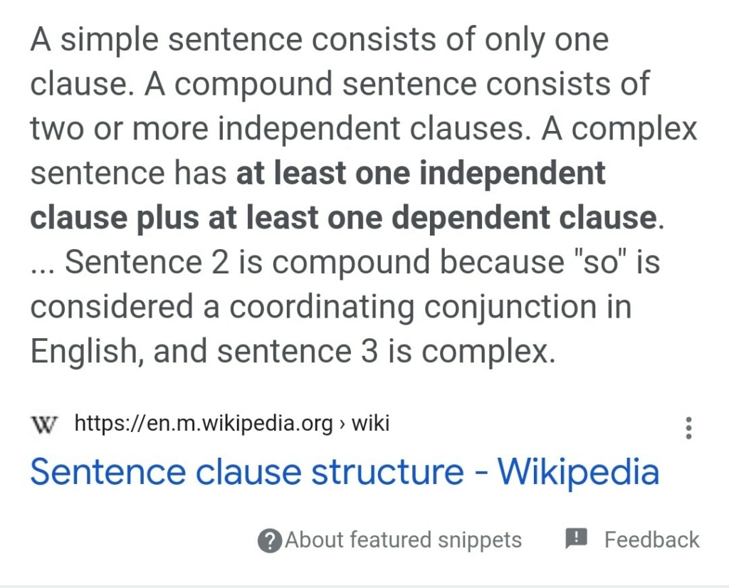  الفرق بين الcomplex sentences والsimple sentences 4418