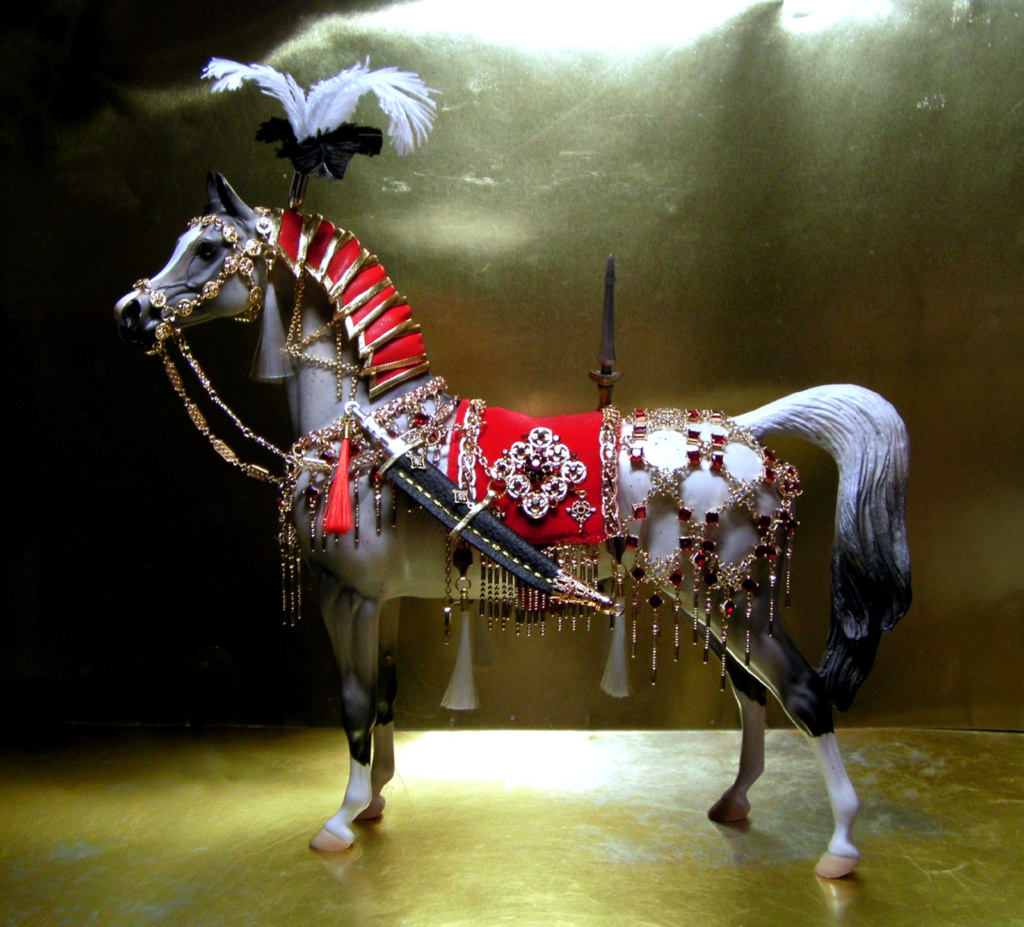 Figurines of horses and harness. Cam_0218