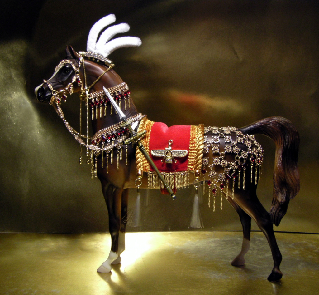 Figurines of horses and harness. Cam_0615