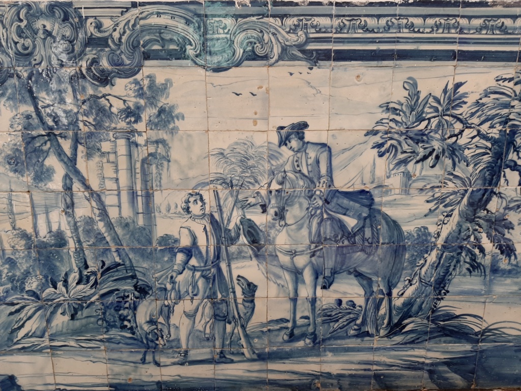 Sud Portugal, découverte d' azulejos des 17 et 18 ème siécle 20220317