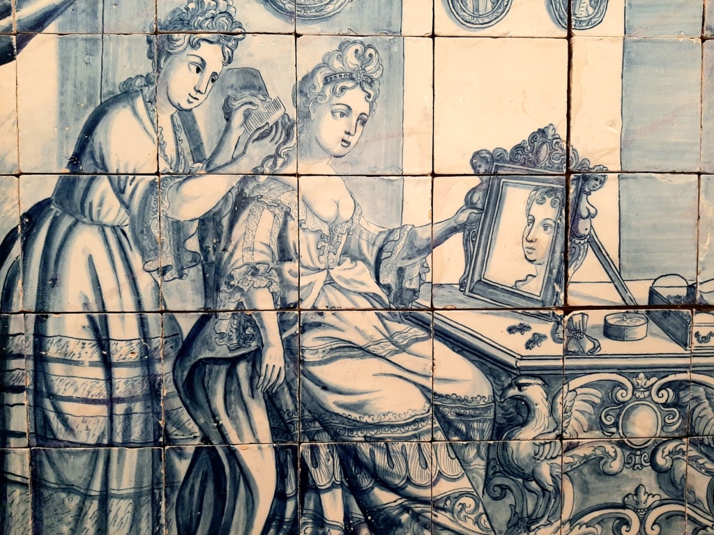 Sud Portugal, découverte d' azulejos des 17 et 18 ème siécle 20220318