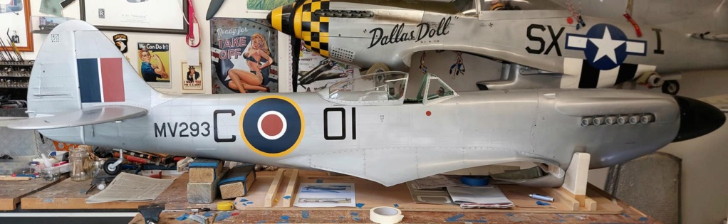 Spitfire Mk.XIVc RC [2019 project 1/4°] de BENOIT64 29406110