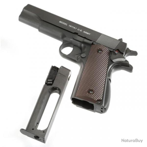 PISTOLET A PLOMB CO2 AUTO ORDNANCE 1911-A1 US ARMY 4.5 MM 600h6012