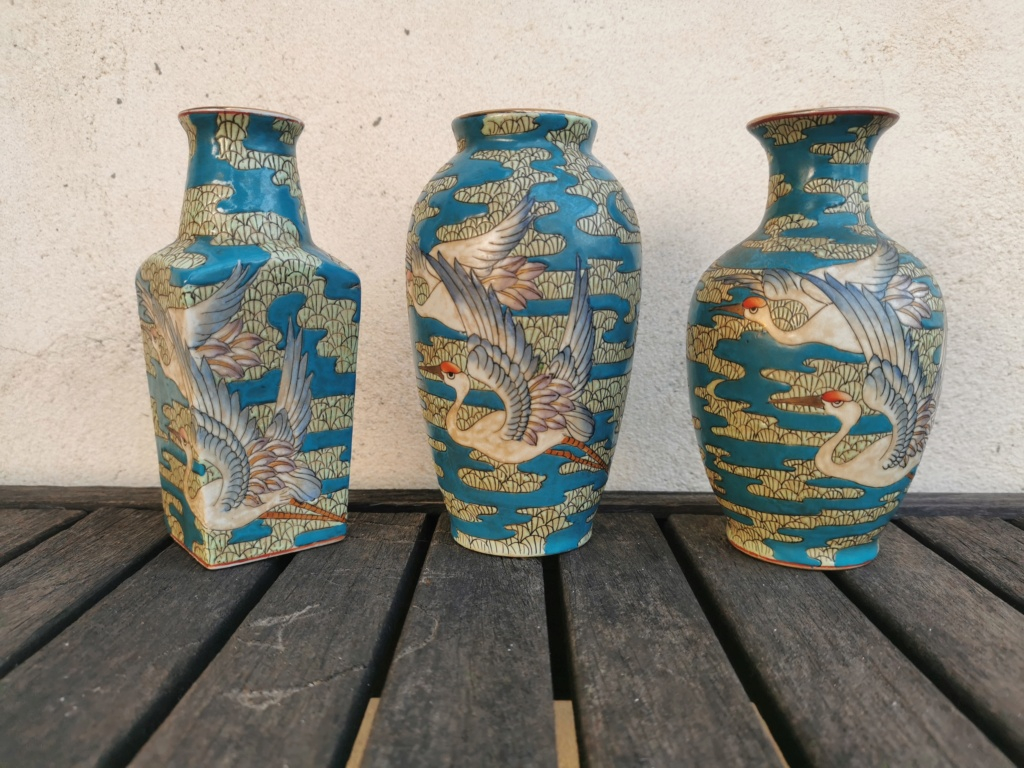 Vase oiseaux ciel bleu chine Img_2053