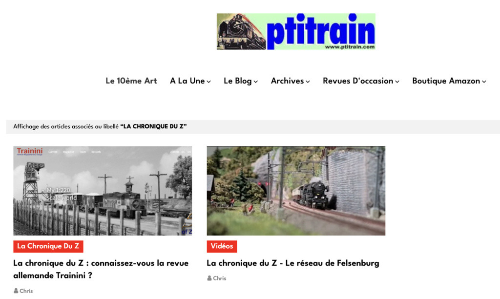 Ptitrain.com ouvre une rubrique Z Ptitra10