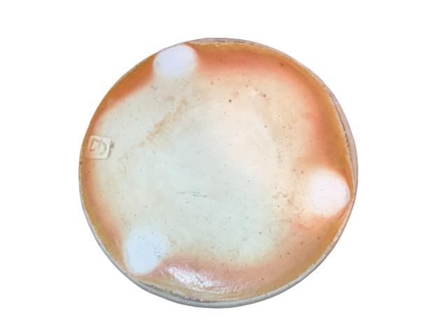 Help Identify “F” pottery stamp on white clay salt glaze drip pitcher Img_3211