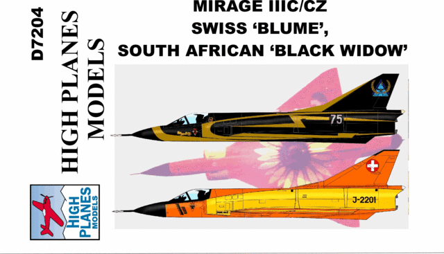 [High Planes models] Mirage III C/CZ D7204_10